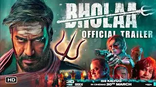 BHOLAA Official Trailer 2023Ajay Devgan,Tabu, Deepak Dobriyal,Amala Paul, Abhishek Bachchan Review