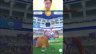 I Soloed Mega Garchomp in Pokemon GO #shorts #pokemongo