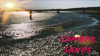 Camber Sands sea beach 2020 // 4k video // top beach in London