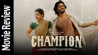 Champion Movie Review Telugu | Roshan Meka Comeback | Sports + Freedom Struggle | #review #trending 