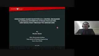 PhD Dissertation Defense - Smart Grid Regulation Leveraging End-Users' Energy Storage - Moataz Sheha