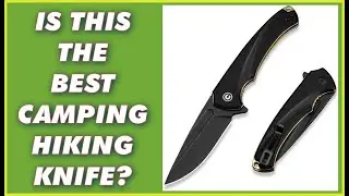 IS THIS THE BEST CAMPING HIKING KNIFE? CIVIVI Voidflare EDC Pocket Knife Reversible Deep carry Clip