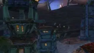 Vanilla/Classic World of Warcraft - Flight Path - Crossroads to Orgrimmar (Night-Left)