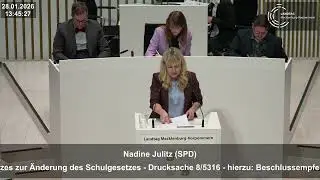 Entwurf eines Achten Gesetzes zur Änderung des Schulgesetzes
