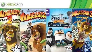 Игры Мадагаскара для Xbox 360