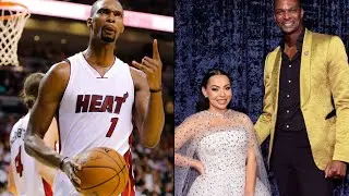 Chris Bosh 14 years of marriage and 5 children with wife Adrienne Bosh 