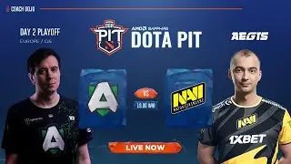 NAVI vs Alliance | AMD SAPPHIRE OGA DOTA PIT EU/CIS Upper Bracket Round 2 (BO3) EL CLASICOOOO