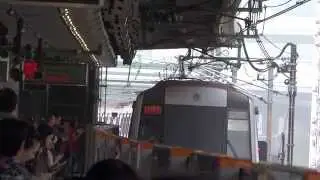 (真相) 港鐵 KTL M-Train A155/A224 駛經觀塘站二台 (觀塘側線駛出不載客,打油麻地)