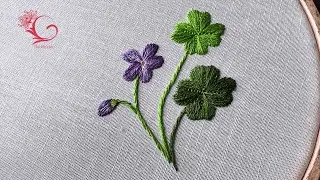 Easy Four-Leaf Clover Embroidery for Beginners - No Complex Skills Required