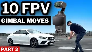 10 EPIC GIMBAL CAR SHOTS with DJI OSMO POCKET 3