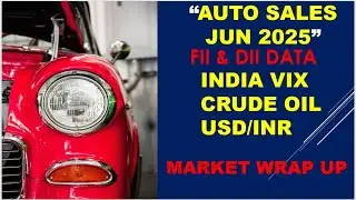Auto Sales Jun 2025-Post Market Data Analysis😊#stockmarket #postmarketreport #nifty #sharemarket