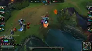 Shaco vs Sion ult, Yasuo and Hecarim outplay