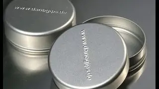 Die Blechdosen // Metalldosen mit Pr&auml;gung