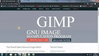 GIMP free open source image editor