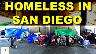 SAN DIEGO HOMELESS CAMPS ARE OUT OF CONTROL