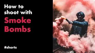 Smoke Bomb Photography Tutorial (Beginners) #shorts