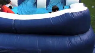 Moon Walk Rentals Pearland - 32ft Slip and Slide Moon Bounce