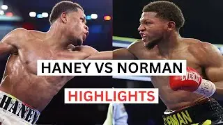 Devin Haney vs Brian Norman Jr Highlights & Knockouts
