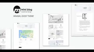 Miniblog - Responsive Ghost Template | Themeforest Website Templates and Themes