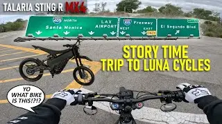 Storytime: Trip to Luna Cycle + Thoughts on new TALARIA X3 (Too Dope!) || Talaria Sting R MX4 2023