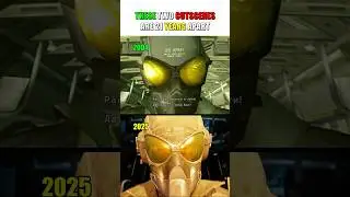 THESE TWO CUTSCENES ARE 21 YEARS APART..