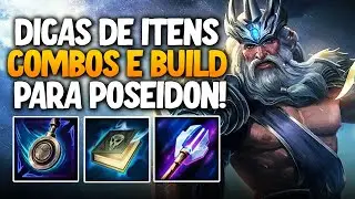 Como jogar de POSEIDON! | SMITE - Guia dos Deuses