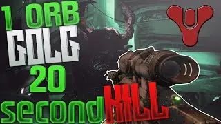 Golgoroth World's First 1 Orb Kill (20 Second Kill) Redeem
