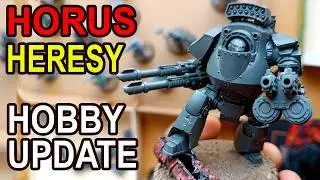 SUNKILLERS & CONTEMPTOR DREADNOUGHT BUILD & MAGNETIZED! HORUS HERESY EMPERORS CHILDREN Hobby Update!