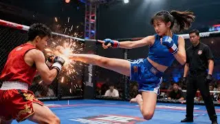 Kung Fu Film! The novice girl was a fighting genius; simple advice made her an arena legend!
