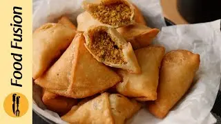 Mini Dry Samosa (Make and store) Recipe by Food Fusion (Ramzan Special Recipe)