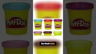 Play-Doh's Secret Success: More Than Just Dough! #shorts