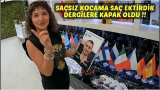 SAÇSIZ KOCAMA SAÇ EKTİRDİK DERGİLERE KAPAK OLDU | İNANILMAZ DEĞİŞİM | YENİ EMP-MAN ADAYI
