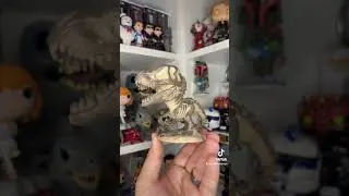 Check out the Jurassic fossil funko pops out of box. #funko #funkopops #jurassicpark #dinosaur