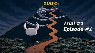 Hollow Knight Steel Soul Mode 100% 1st attempt Trial [#1] Episode [#1]