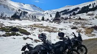 Βόλτα με τα CB500X Ζαρούχλα - Χιονοδρομικό Καλαβρύτων - Πλανητέρο - Πηγές Λάδωνα - Λεβίδι!!!
