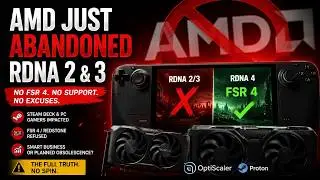 AMD Doesn't Care About Steam Deck, RDNA 2 & 3 GPUs Anymore!