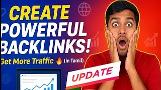 100% Working 🔥 How to Create Backlinks to Your Website in Tamil 🎯 Get More Website Traffic Fast!