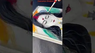 Operation Sindoor drawing 🔴 🇮🇳 Operation Sindoor drawing easy 🔴🇮🇳#art #trending#drawing#shots