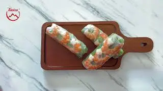 How to make Spring rolls rice paper for fresh roll