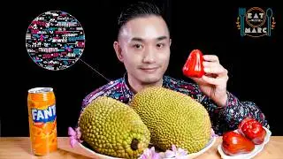 ASMR MUKBANG | FRAGRANT CHEMPEDAK | PORYGON Z  POKÉMON SHIRT