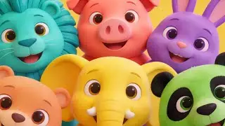 🐘🎶 Cute Animal Songs Kids Love to Sing Along 🌈✨