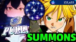 SUPER SUMMONADA! 100.000 CRISTAIS EM BUSCA DO MELIODAS! SUMMONS! - The Seven Deadly Sins Origin