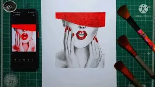 HOW TO DRAW A GIRL | SIMPLE GIRL DRAWING | BY BDLTA ART |
