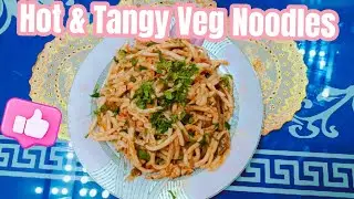 Veg Masala Chow Mein &ndash; Street Food Style|اسٹریٹ اسٹائل مسالہ نوڈلز گھر پر