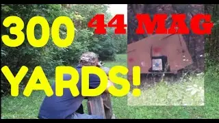 Hornady XTP and 44 Magnum Long Range Test (Thompson Center Encore)