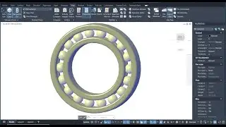 How to Create a Bearing in AutoCAD | Design of the bearing in CAD Software