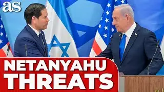 NETANYAHU, with US Secretary of State, THREATENS GAZA and HAMAS | release of ISRAEL hostages