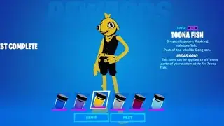 Find Bottles of Midas Gold in Catty Corner || Toona-Fish Styles || Fortnite