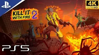 Kill It With Fire 2 PS5 Gameplay