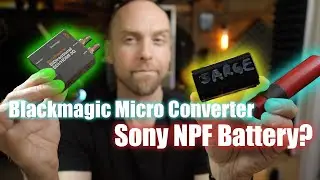 Blackmagic HDMI to SDI Micro Converter on Battery Power, and quirks